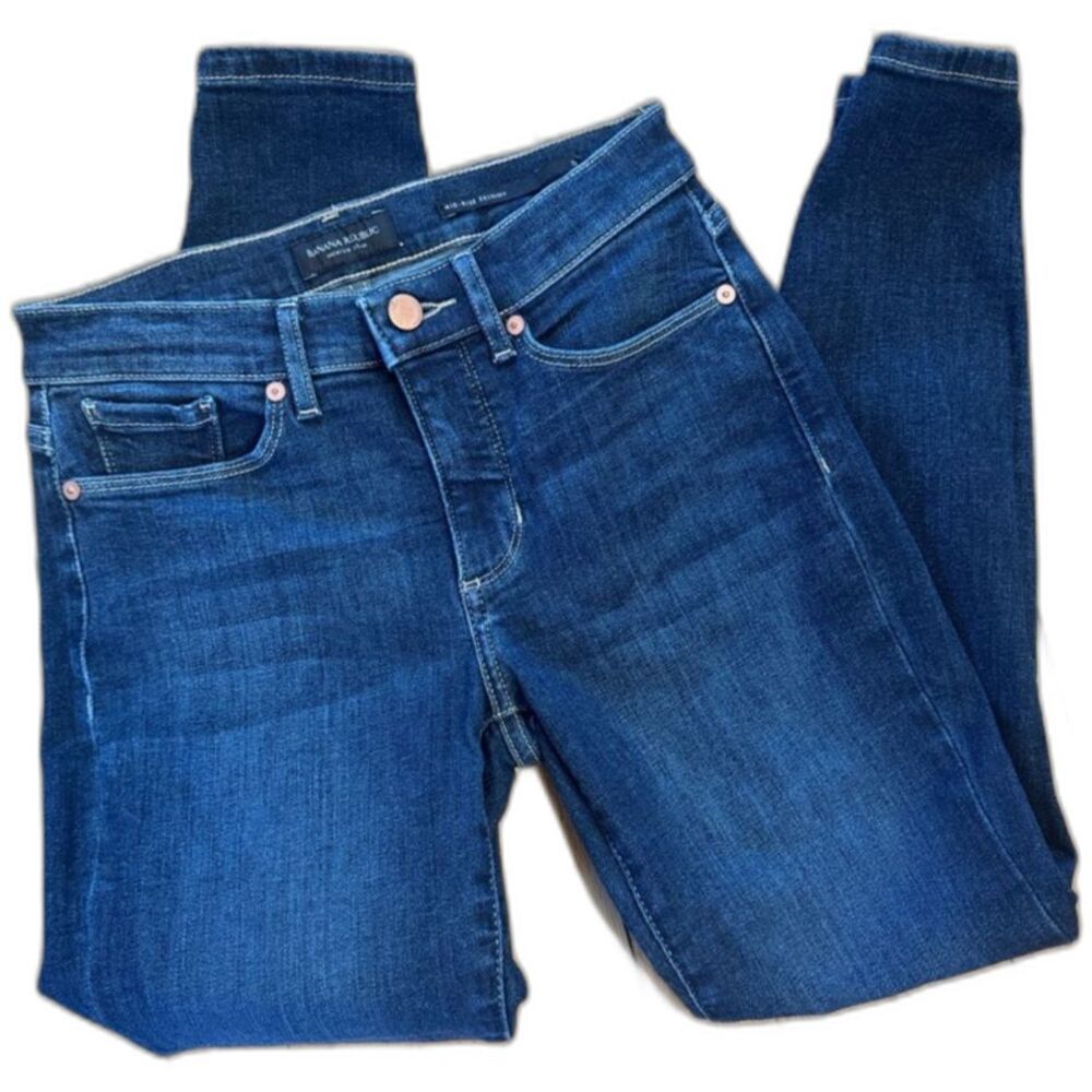 Banana Republic Jeans Women’s Petite Mid Rise Skinny Jeans 25 P